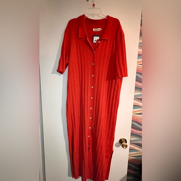 Knit polo dress - Picture 2 of 8